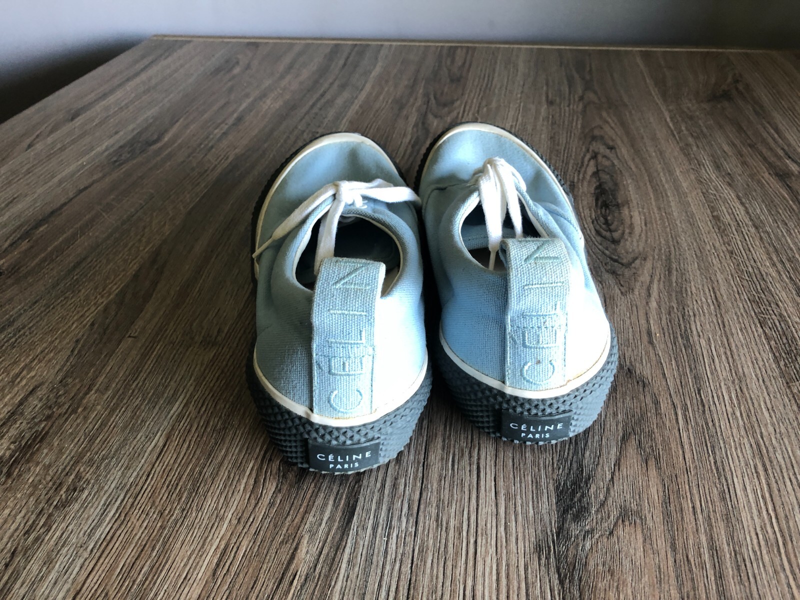 APL CELINE Sneakers basse stringate blu uomo taglia 40