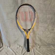 WILSON TITANIUM 3 SOFT SHOCK TENNIS Racket L3 4 1/2 Grip Orange Black