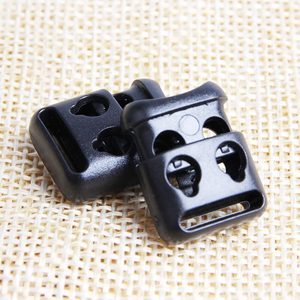 20Pcs Shoe Lace Shoelace Buckle Rope Clamp Cord Lock Stopper Run Sports Clips