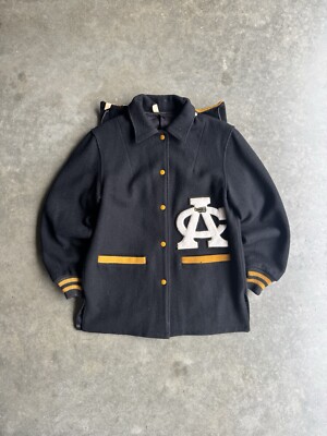 1950s Appalachian State Varsity Cheerleading Made in U.S.A Jacket
