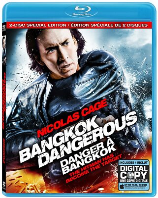 Bangkok Dangerous - Special Edition - Nicolas Cage - New 2 Disc BluRAY