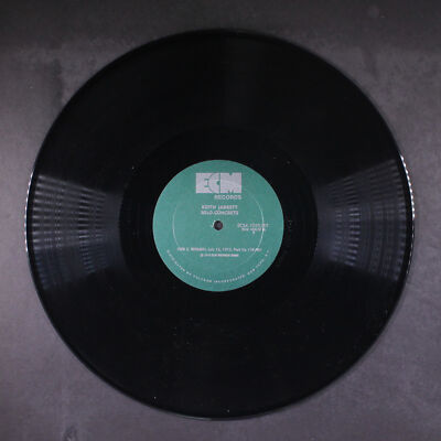 KEITH JARRETT: solo-concerts: bremen, lausanne ECM 12