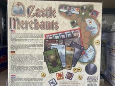 Castle Merchants Board Game of Travel & Trade New/sealed Zman