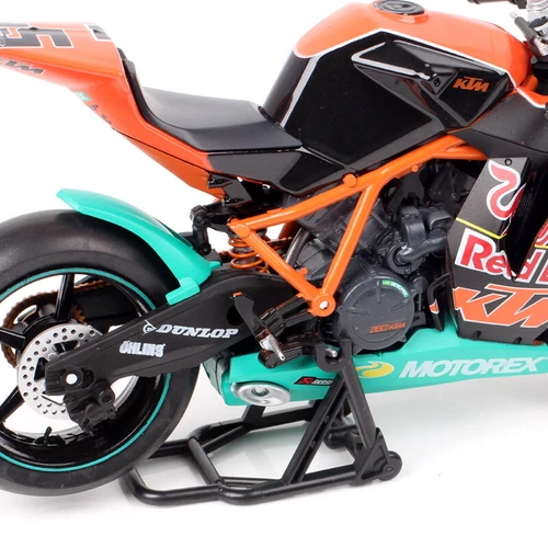 Modellino moto pressofuso 1:12 Automaxx KTM RC8R 1190 2011 #45 Martin Bauer - Foto 12 di 14