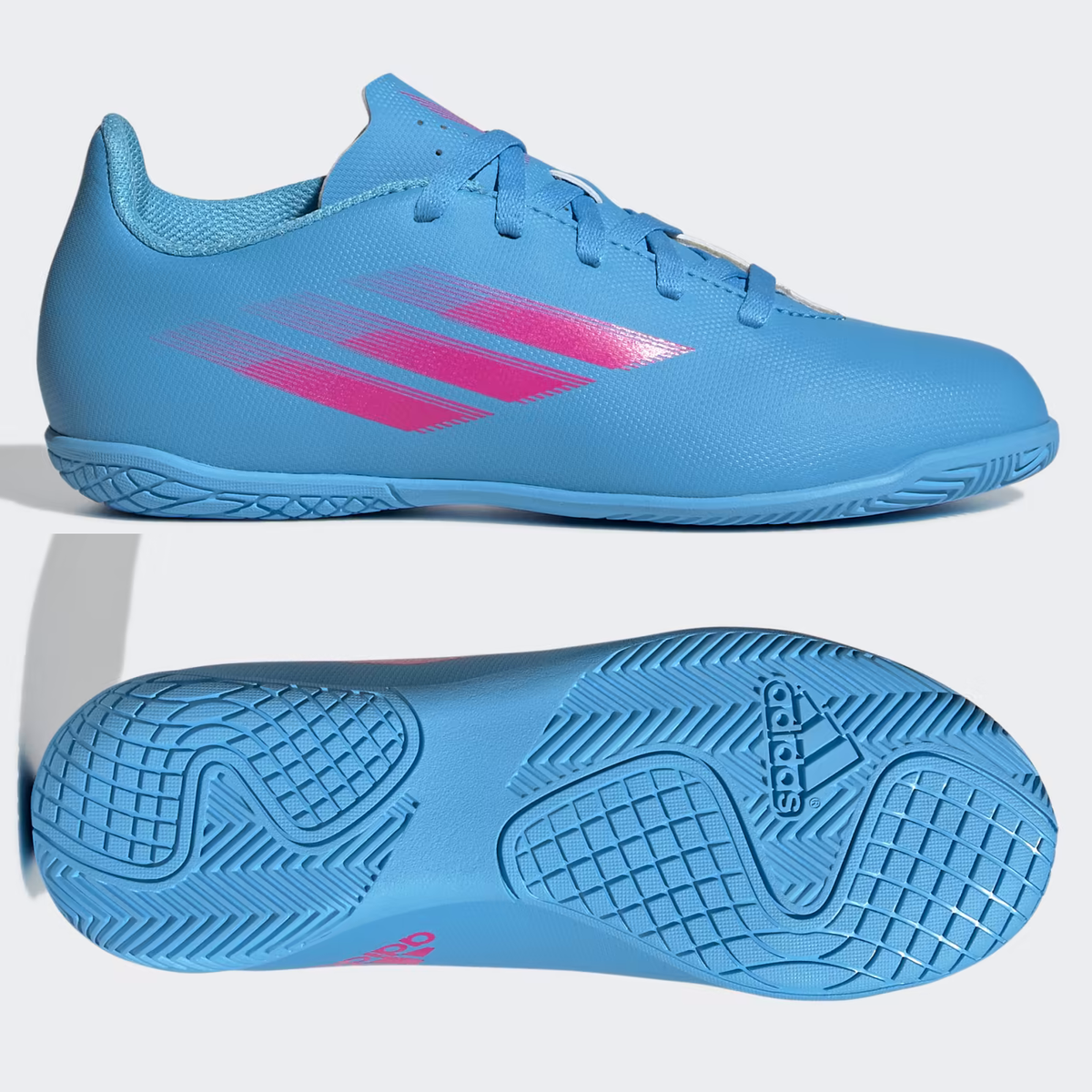 adidas X IN Boys Girls Indoor Football Trainers Kids
