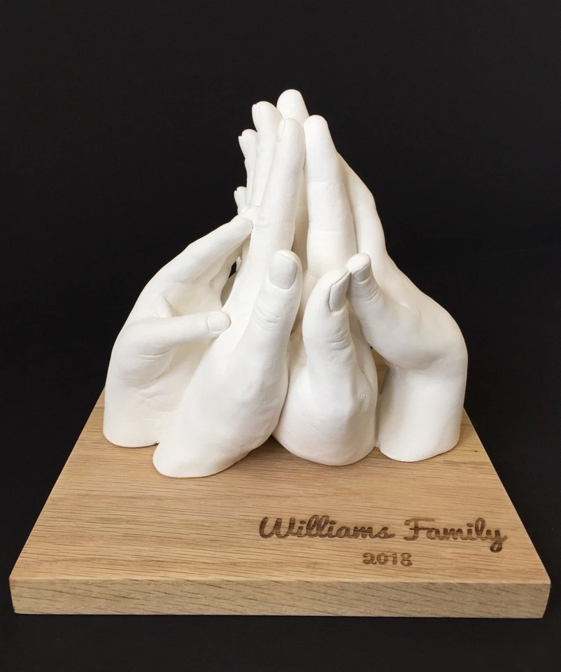 Family Hand Casting Kit - (Perfect for Families of 4-5) - Image 3 of 4
