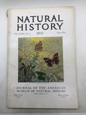 Natural History November-December 1933