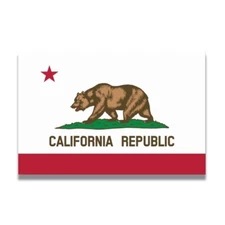 Magnet Me Up California Car Magnet US State Flag 4x6 Refrigerator Locker SUV Hea