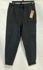 Eddie Bauer Women's Black Flexion Lined 2.0 Cargo Jogger Pants Petite Sz P2 NWT — photo 1
