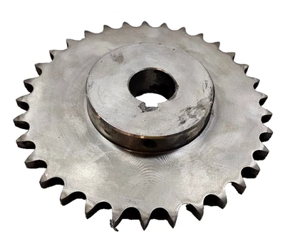 Martin Pignon De Chaîne à Rouleaux 1.5" Alésage 60B33 SS 33 Dents Inox - Photo 1/4