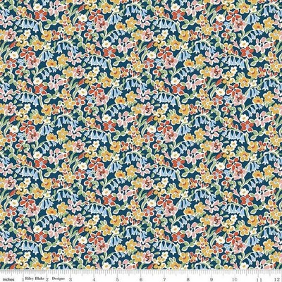 Liberty London Bouquet Regent Meadow C - Liberty of London for Riley Blake - Fab