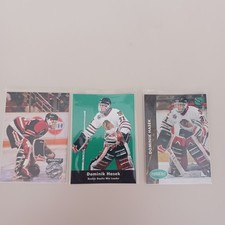 1992 Pro Set Platinum - Dominik Hasek #252 - Parkhurst 263 449 Lot of 3