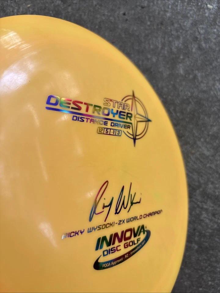 Innova Star Destroyer Ricky Wysocki 2x - Brand New Disc Gold Driver 178g Scaled - Image 2 of 4