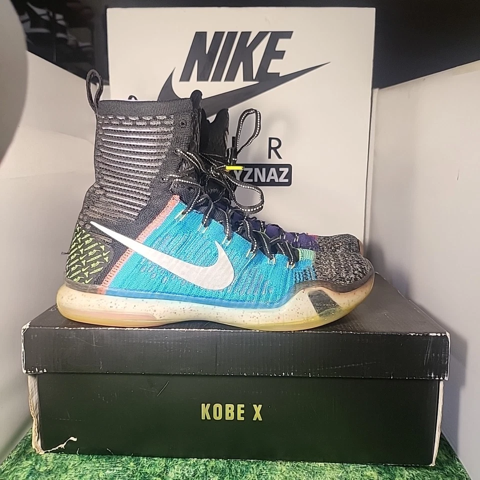 Nike Kobe 10 Elite High What The Kobe Size 11.5 - Image 2 of 4
