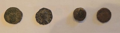 Ancient silver and bronze coins Gallus Roman and others