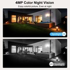 10CH 10" Monitor Home Security System Solar Powered 4MP PTZ Camera Night Vision — photo 8