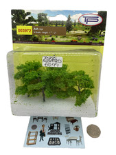 Model Railway Scenery 4 x Ash Trees Various Heights N Scale (003972)