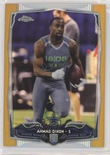 2014 Topps Chrome Gold Refractor 14/50 Ahmad Dixon #136 1u6