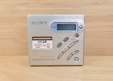 Sony MZ-R500 Recording MiniDisc Walkman Player Recorder / MDLP / Silver / Tested