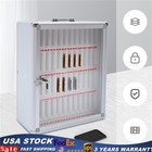 Cell Phones Storage Cabinet 48 Slots Clear Pocket Chart Storage Locker Box