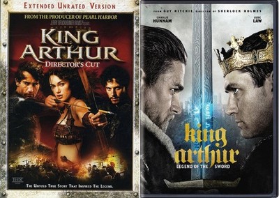 King Arthur Director's Cut & King Arthur Legend of The Sword 2 DVD