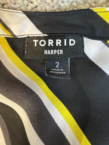 Torrid Größe 2 2er Set Damen Shirts Langarm V-Ausschnitt für beide Langarm - Bild 3 von 24