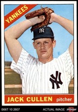 1966 Topps #31 Jack Cullen Yankees 8 - NM/MT