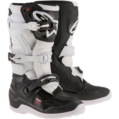 Alpinestars Tech 7S Boots Black/White Size 08 2015017-12-8