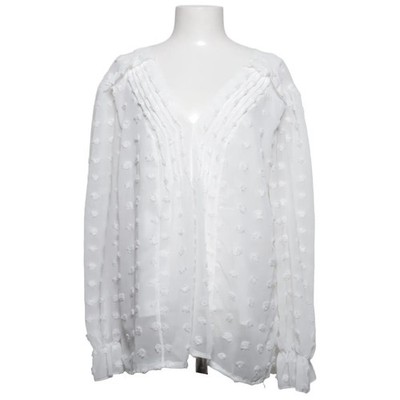 Shein Curve, Bluse, Größe: 2XL, Weiß, Polyester, Spitze, Damen #HTi