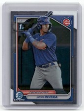 2024 Bowman #BCP-115 Josh Rivera Chrome Prospects