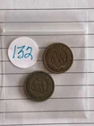 1863 INDIAN HEAD PENNY 2 coin’s VF