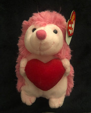  Ty Beanie Baby - SMITTEN the Pink Porcupine / Hedgehog (5.5 Inch) MWMTs