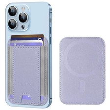for MagSafe Wallet: 7-Card Holder, RFID Blocking, Strong Magnet for iPhone 12...