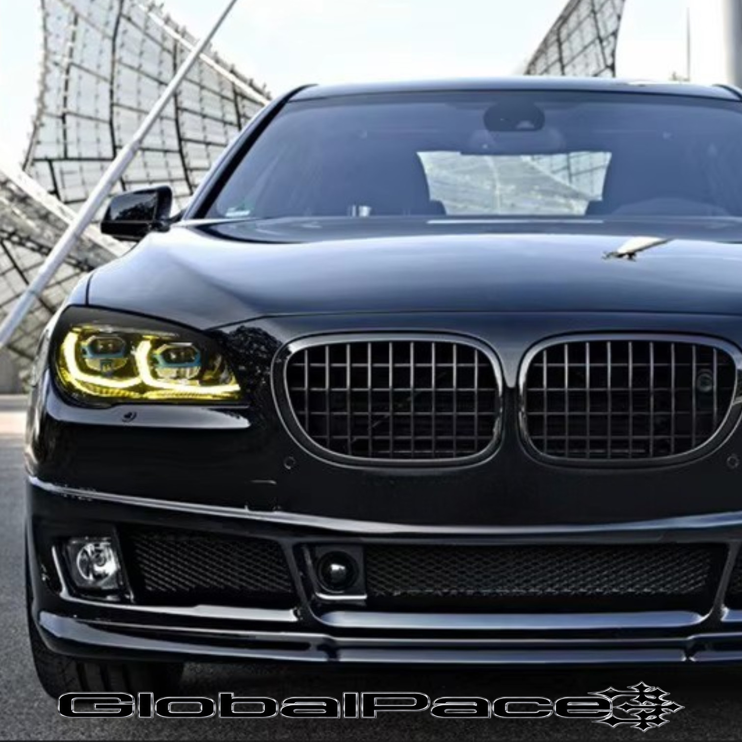 BMW 7 Series F01 F02 730i G12 Laser Style Dual Color LED Headlights 2009-2015