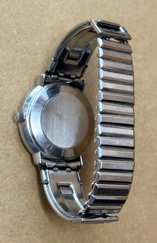 Omega De Ville Date Argent Automatique Montre Hommes Authentique Working - Photo 3 sur 7