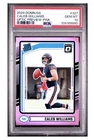 2024 Caleb Williams Panini Donruss  #327 Optic Preview Pink Prizm (RC) PSA 10