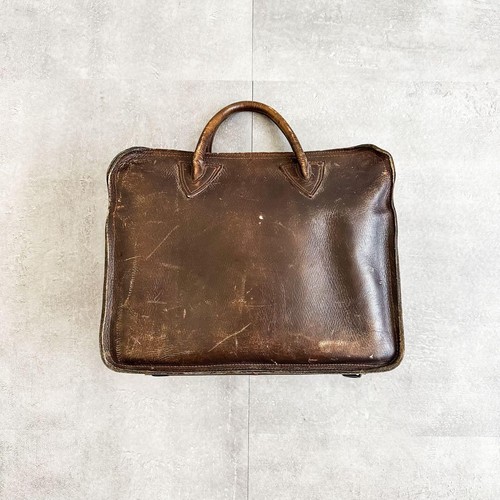 Levi's 501 Big E Vintage 1940s Idaho Leather Tote Bag Brown, Men’s - Picture 6 of 14