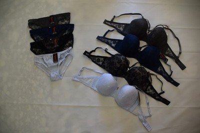 Damen BH Set NEU Damen Unterwäsche 2Tlg Cup D Damen Dessous Nachtwäsche BH SET