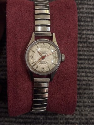 Eloga GZG winding movement 17 jewels Kembro Incabloc antimagnetic Antique moveme