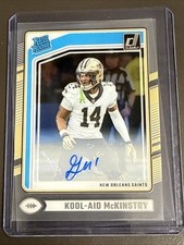 2024 Panini Clearly Donruss - Rated Rookie Kool-Aid McKinstry #83 Auto RC