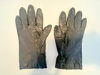 Vintage Fownes Women's Black Soft 100% Leather Gloves, Size 8, Cashmere Lined — photo 4