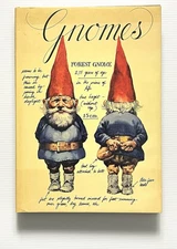 Gnomes by Wil Huygen Illustrated by Rien Poortvliet Fictional History HC DJ 1976