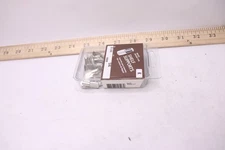 (20-Pk) Midwest Fastener Spoon Cabinet Style Shelf Support Clamps Silver 1/4"