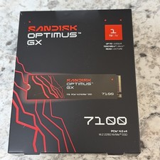 Sandisk Optimus GX 7100 1TB PCIe 4.0 x4 M.2 2280 NVMe SSD