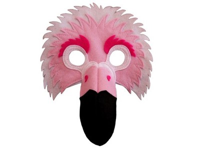 Flamingo Vogel Maske Buch Tag Kostüm Maskerade verstellbar Festival Theater Besetzung