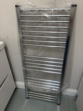 Toreno Heated Towel Rail – Chrome – 500 x 1200mm – Straight Bars BNIB