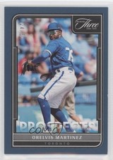 2022 Panini Three and Two Prospects Full Count 24/32 Orelvis Martinez #P-11 0q21