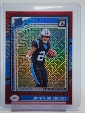 JONATHON BROOKS 2024 DONRUSS OPTIC RATED ROOKIE RED MOJO PRIZM RC Q3152