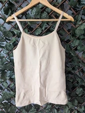 Nude Beige Shapewear Vest Top – Size 4XL – Light Control Seamless Camisole