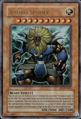Andro Sphinx - Ultra Rare EP1-EN002 - HP - YuGiOh